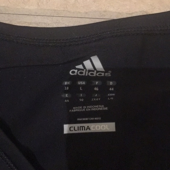 Adidas Black Workout T Shirt - Picture 3 of 4
